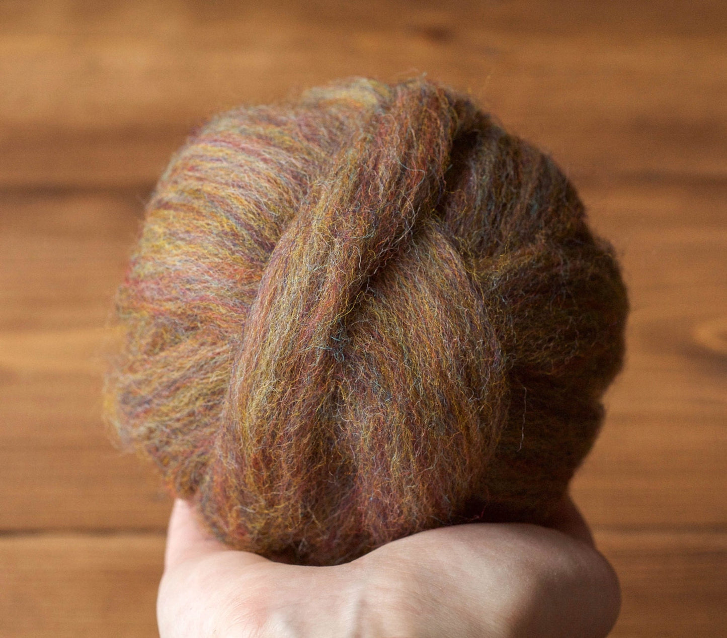 Autumn Jasper - Wool Roving