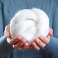 Snow White - Merino Wool Roving