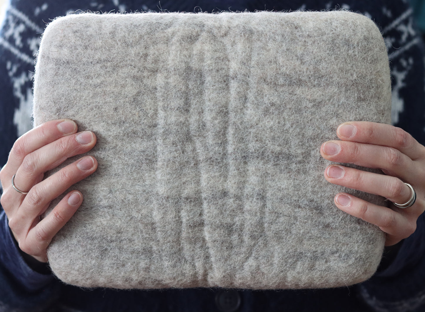 SECONDS SALE - 100% Pure Wool Needle Felting Mat - Large – Grey Fox Felting